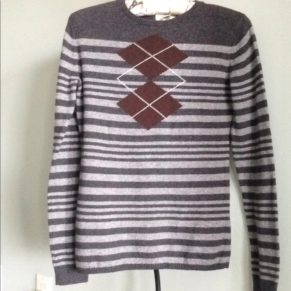 LANDS' END CANVAS
ARGYLE SWEATER
